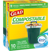 78163 GLAD COMPOST KITCHEN