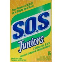98027 SOS JUNIOR SOAP PADS 15P