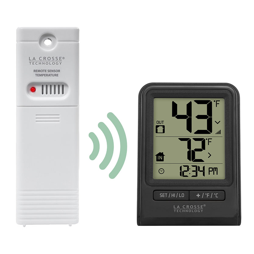 WEATHER STATION TEMP WITH TIME