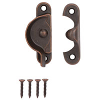 SASH LOCK 2-1/2IN VEN BRONZE