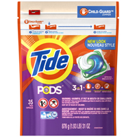 DETERGENT LAUNDRY POD 35 CT