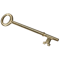 KEY NOTCHED SKELETON 2PK