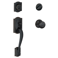 SCHLAGE HANDLESET BRONZE