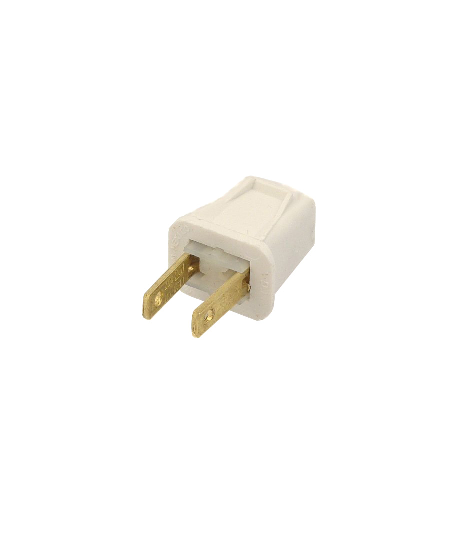 EASY 2WRE PLUG WHT 2PK