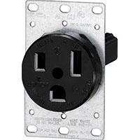 RECEPTACLE FLUSH 50A
