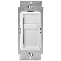 Leviton C22-06672-1LW Electro-Mechanical Slide Dimmer, White