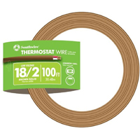 WIRE THERM CL-2 18/2 BRN 100FT