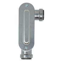 Southwire 65075301 Conduit Body, EMT, LL, 1/2 in Hub, 1.65 in OAL, Push-In, Metal