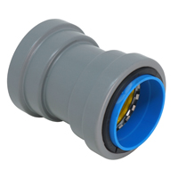 Southwire SIMPush 65076701 Conduit Coupling, 3/4 in Push-In, 1.41 in OD, Metal