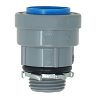 Southwire SIMPush 65083903 Conduit Adapter, 3/4 in Male, 1.65 in Dia, PVC, 1.83 in L