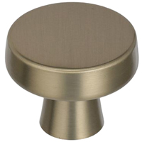 CABINET KNOB GOLD CHAMPAGNE