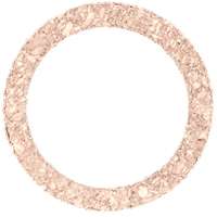 #3 CAP THREAD GASKET QTY 6/KIT