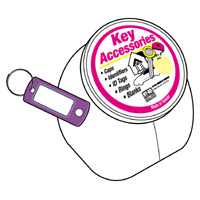 HYK-KT138 KEY ID TAG PLASTIC