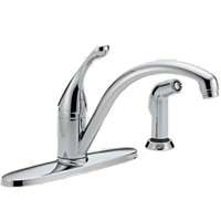 KITCHEN FAUCET SNGL SPRY CHRM