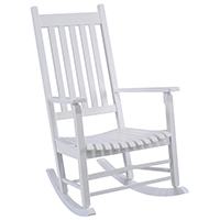 Mission Rocking Chair White