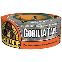 TAPE SILVER GORILLA 10YD