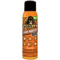 GORILLA SPRAY ADHESIVE 14OZ