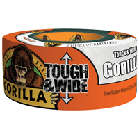 Gorilla TOUGH & WIDE 6025302 Duct Tape, 25 yd L, 2.88 in W