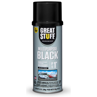 SEALANT MULTIPUR BLK FOAM 12OZ