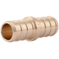 COUPLING BRASS PEX 1/2