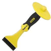 FATMAX FMHT16468 Floor Chisel, 3 in Tip, Flat Tip, 5.11 in Handle, Ergonomic