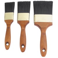 ProSource A 22500 Paint Brush Set, General-Purpose, 1-1/2, 2, 3 in Brush, 3