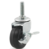 2" L/D RB/SWIVL CASTR/BRAKE