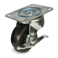 2.5" W/Brake G/Duty RB.Caster