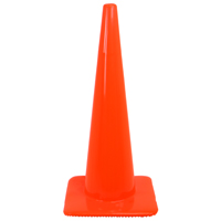 18" ORANGE SAFETY CONE
