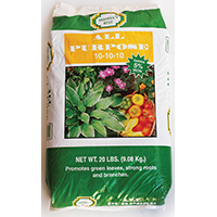 FERTILIZR ALLPURP10-10-10 20LB