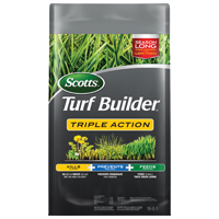 Scotts Turf Builder 26002A Triple Action Fertilizer, Granule, Phenoxy,