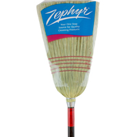 Zephyr 38032 Janitor Broom, #32 Sweep Face, Natural Fiber Bristle