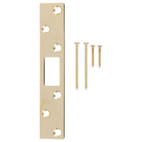 SECURITY STRIKE 1-1/8X6 BRASS