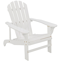 SEA-JN16W ADIRONDACK CHAIR WHITE