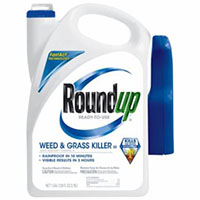 Roundup 5002610 Weed and Grass Killer, Liquid, Spray Application, 1 gal