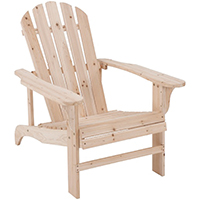 Seasonal Trends Adirondack Chair, 36-3/4 In H X 5-1/4 In W X 20-1/2 In D,