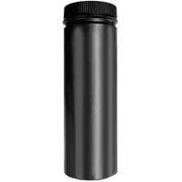 STOVEPIPE 2-WALL 6X24IN BLK