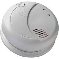 FIRST ALERT 7010B Smoke Alarm, 120 V, Photoelectric Sensor, 85 dB, White