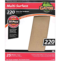 GAT-3260 220G SANDPAPER ALUMOX 9