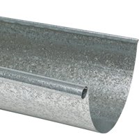 RAIN GUTTER 5INX10FT HALF RND