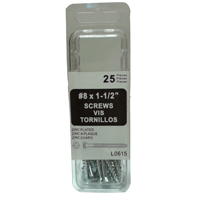 25PK 1-1/2"Gutter Screw        *