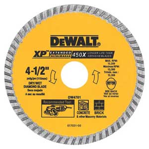 4-1/2" DIAMOND BLADE