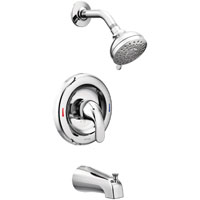 TUB-SHOWER FAUCET SNGL CHROME