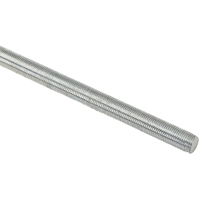 Stanley Hardware 218313 Threaded Rod; 1/2-20 Thread; 36 in L; Steel; Zinc;