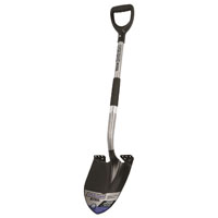 SHOVEL RND PNT STL D-HNDL 30IN