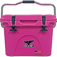 ORCA COOLER 20 QT PINK INSULATED