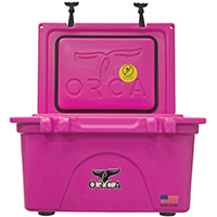 ORCA COOLER 26 QUART PINK INSUL