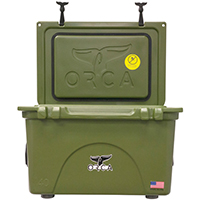 ORCA COOLER 40 QUART GREEN INSUL