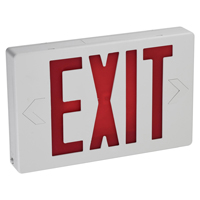 Light Exit Led Rchrg Sign