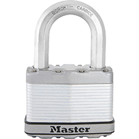 Master Lock Magnum Series M15XKADLF Padlock, Keyed Different Key, 14/32 in